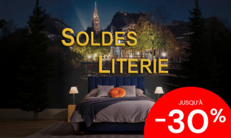 SOLDES LITERIE JUSQU'À -30%
